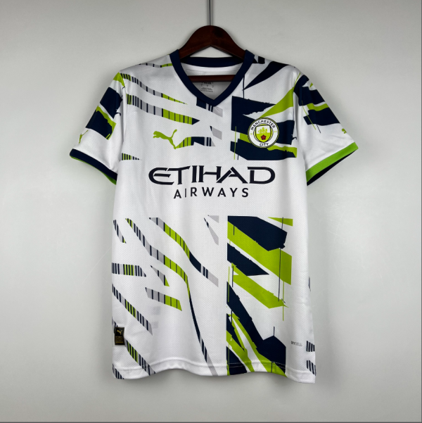 23/24 Manchester City training suit  Fan Version  Soccer Jersey