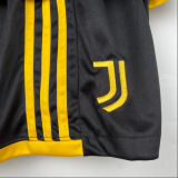 23/24 Juventus Kids home Soccer Jersey