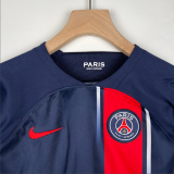 23/24 PSG home Kids Soccer Jersey