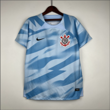 23/24 Corinthians Goalkeeper Blue Fan Version Soccer Jersey