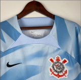 23/24 Corinthians Goalkeeper Blue Fan Version Soccer Jersey