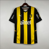 23/24 Atlético Peñarol Home Fan Version Soccer  Jersey