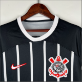 23/24 Corinthians away Fan Version Soccer Jersey