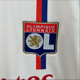 23/24 Lyon Home white Fan Version  Soccer Jersey