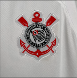 23/24 Corinthians Vest  Home  white Fan Version Soccer Jersey