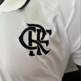 23/24 flamengo polo white Player Version Soccer Jersey