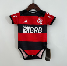 23/24 Flamengo Baby  home Soccer Jersey
