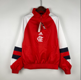 23/24 flamengo  windbreaker  red
