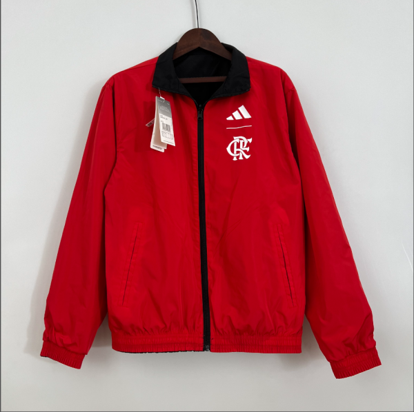 23/24 flamengo double sided windbreaker