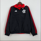 23/24 flamengo double sided windbreaker