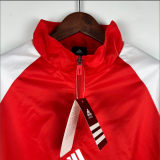 23/24 flamengo  windbreaker  red