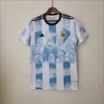 2022 World Cup Argentina Champion Commemorative Edition Soccer Jersey 1:1 Qualit (3 Stars 3星)
