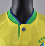 2022 Brazil  Home Kits Soccer Jersey