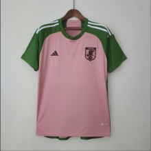 2022 World Cup Japan Special Edition Pink  Fan Version  Soccer jersey