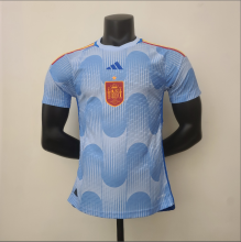 2022  World Cup Spain  Away  Player Version  Soccer Jersey