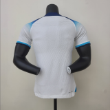 2022  World Cup England  Home  Player Version  Soccer Jersey