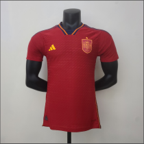 2022  World Cup Spain  Home  Player Version  Soccer Jersey