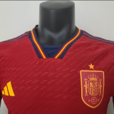2022  World Cup Spain  Home  Player Version  Soccer Jersey