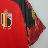 2022  World Cup Belgium  Home  Fan Version  Soccer Jersey