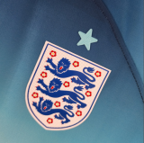 2022  World Cup England White Blue  Soccer Jersey