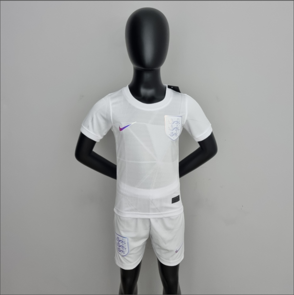 2022  World Cup England home  kids Soccer Jersey