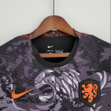 2022 World Cup  Netherlands Special Edition Black  Fans Version  Soccer jersey