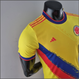 2022 World Cup Colombia Special Edition Yellow  Soccer Jersey