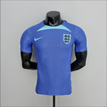 2022  World Cup England Training Suit Blue   Soccer Jersey