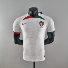 2022  World Cup  Portugal Training Suit White  Soccer Jersey