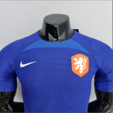 2022 World Cup Netherlands Training Suit Blue  Soccer jersey