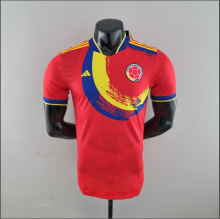 2022 World Cup Colombia Special Edition Red  Soccer Jersey