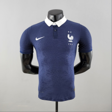 2022  World Cup France player version Classic Blue   Soccer Jersey
