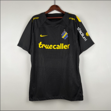 23/24 AIK Solna Black  Fan Version  Soccer Jersey