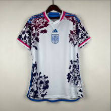 2023 Spain home  Fan Version  Soccer Jersey