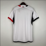 23/24 Benfica away  Fans Version white Soccer Jersey