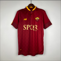 22/23 Rome Home Red Soccer Jersey