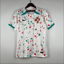 2023 World Cup  Portugal white Soccer Jersey