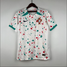 2023 World Cup  Portugal white Soccer Jersey