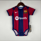 23/24 Barcelona home baby soccer Jersey