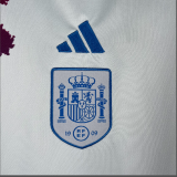 2023 Spain home  Fan Version  Soccer Jersey