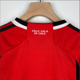 23/24  colo colo away  Kids  Soccer Jersey