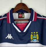 Retro 97/98 Manchester City   Away  Soccer Jersey