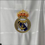 Retro 13/14 Real Madrid Long Sleeve Home  Soccer Jersey