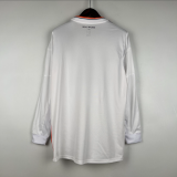 Retro 13/14 Real Madrid Long Sleeve Home  Soccer Jersey