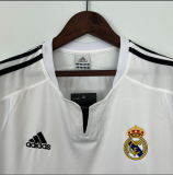 Retro 03/04 Real Madrid Home white Soccer Jersey