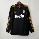 Retro 11/12 Real Madrid 12 Away  Long Sleeve Soccer Jersey