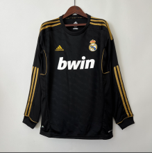 Retro 11/12 Real Madrid 12 Away  Long Sleeve Soccer Jersey