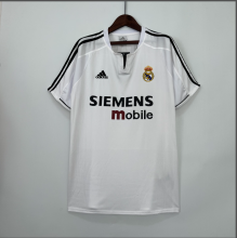 Retro 03/04 Real Madrid Home white Soccer Jersey