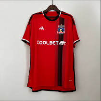 23/24 colo colo Away  red Soccer Jersey