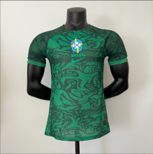 2023 Brazil Green Player Version Soccer Jersey